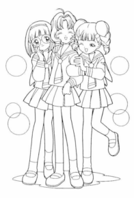 Disegno di Sailor Moon da stampare e colorare 77