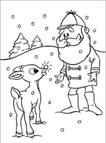 Disegno di Bambi da stampare e colorare 60