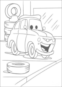 Disegno di Cars da stampare e colorare 268