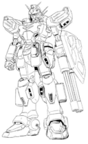 Disegni di Gundam da colorare