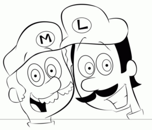 Disegno di Super Mario da stampare e colorare 67