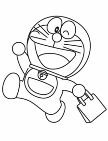 Disegno di Doraemon da stampare e colorare 14