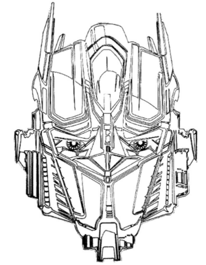 Disegno di Transformers da stampare e colorare 43
