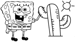 Disegno di Spongebob da stampare e colorare 67