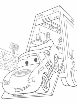 Disegno di Cars da stampare e colorare 201