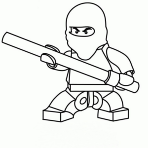 Disegno di Ninja Go da stampare e colorare 58