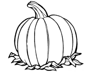 Disegno di zucca da stampare e colorare 26