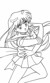 Disegno di Sailor Moon da stampare e colorare 25