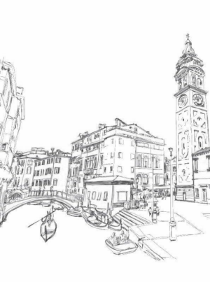 Disegno di monumento famoso da stampare e colorare 57 Disegno di monumento famoso da stampare e colorare 57