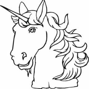 Disegno di unicorno da stampare e colorare 55