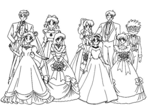 Disegno di Sailor Moon da stampare e colorare 84