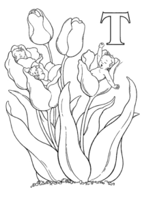 Disegno di fata da stampare e colorare 32
