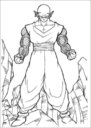 Disegno di Dragon Ball da stampare e colorare 87