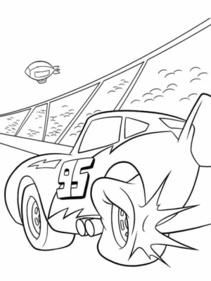 Disegno di Cars da stampare e colorare 245