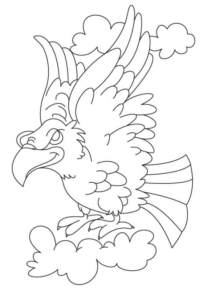 Disegno di uccello da stampare e colorare 111