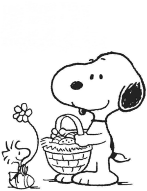 Disegno di Snoopy da stampare e colorare 39