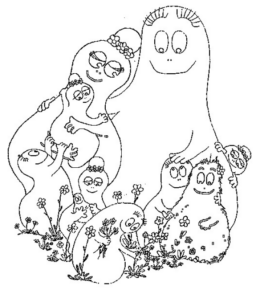 Disegno di Barbapap da stampare e colorare 27