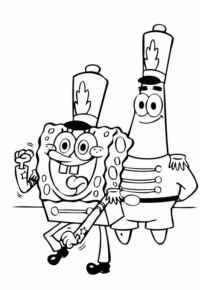 Disegno di Spongebob da stampare e colorare 43