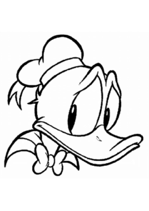 Disegno di Paperino da stampare e colorare 47