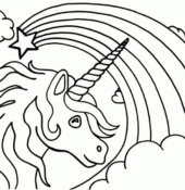 Disegni di Unicorni da colorare