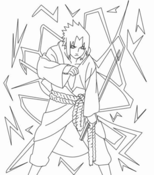 Disegno di Naruto da stampare e colorare 39