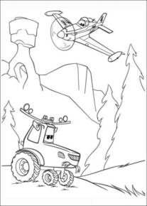 Disegno di Cars da stampare e colorare 23