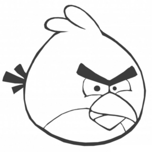 Disegno di Angry birds da stampare e colorare 88