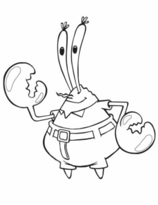 Disegno di Spongebob da stampare e colorare 5