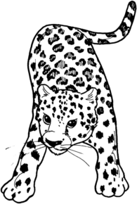 Disegno di leopardo da stampare e colorare 29