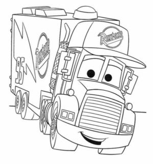 Disegno di Cars da stampare e colorare 76