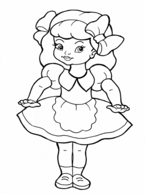 Disegno di bambino da stampare e colorare 281