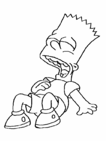 Disegno di I Simpson da stampare e colorare 81
