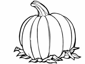 Disegno di zucca di Halloween da stampare e colorare 164