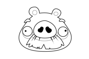 Disegno di Angry birds da stampare e colorare 113