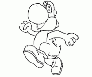 Disegno di Super Mario da stampare e colorare 46