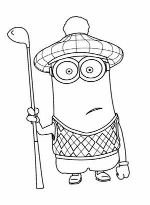 Disegno di Cattivissimo me – Minions da stampare e colorare 103 Disegno di Cattivissimo me – Minions da stampare e colorare 103