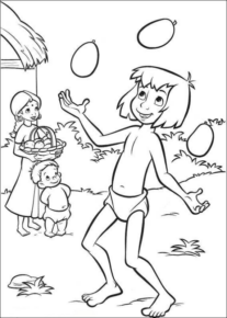 Disegno di Il libro della giungla da stampare e colorare 54 Disegno di Il libro della giungla da stampare e colorare 54