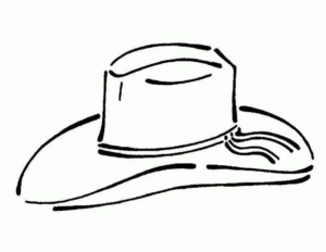 Disegno di cappello da stampare e colorare 25