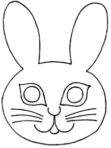 Disegno di maschera da stampare e colorare 38