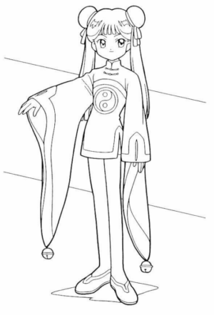 Disegno di Sailor Moon da stampare e colorare 79