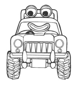 Disegno di Cars da stampare e colorare 227