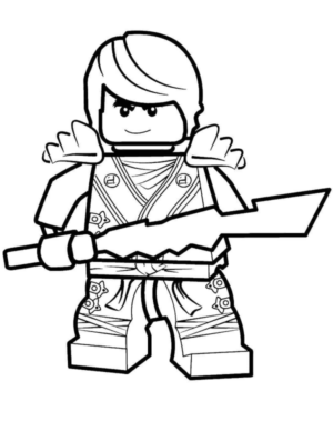 Disegno di Ninja Go da stampare e colorare 36