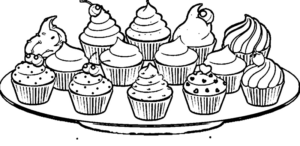 Disegno di dolce da stampare e colorare 47