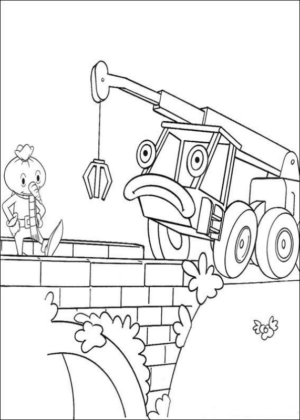 Disegno di Bob aggiustatutto da stampare e colorare 28