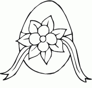 Disegno di uovo di Pasqua da stampare e colorare 79 Disegno di uovo di Pasqua da stampare e colorare 79