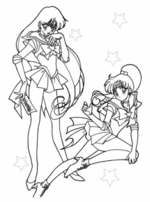 Disegno di Sailor Moon da stampare e colorare 29