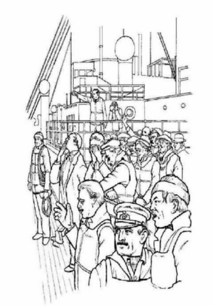 Disegno di Titanic da stampare e colorare 20