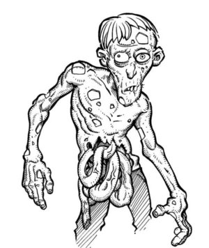 Disegno di Frankenstein da stampare e colorare 25