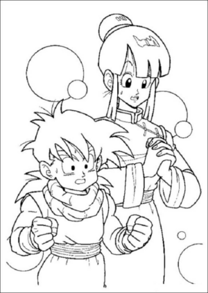 Disegno di Dragon Ball da stampare e colorare 88