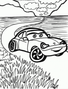 Disegno di Cars da stampare e colorare 228